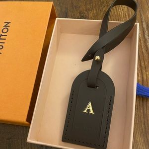 100% Authentic Louis Vuitton Luggage Tag (small) COPY OF PREVIOUS POST